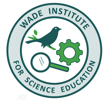 Wade Institute for Science Education at Manomet Conservation Sciences | Inquiry-based, hands-on, minds-on, science, technology and engineering professional development for K-12 teachers and informal educators. Logo
